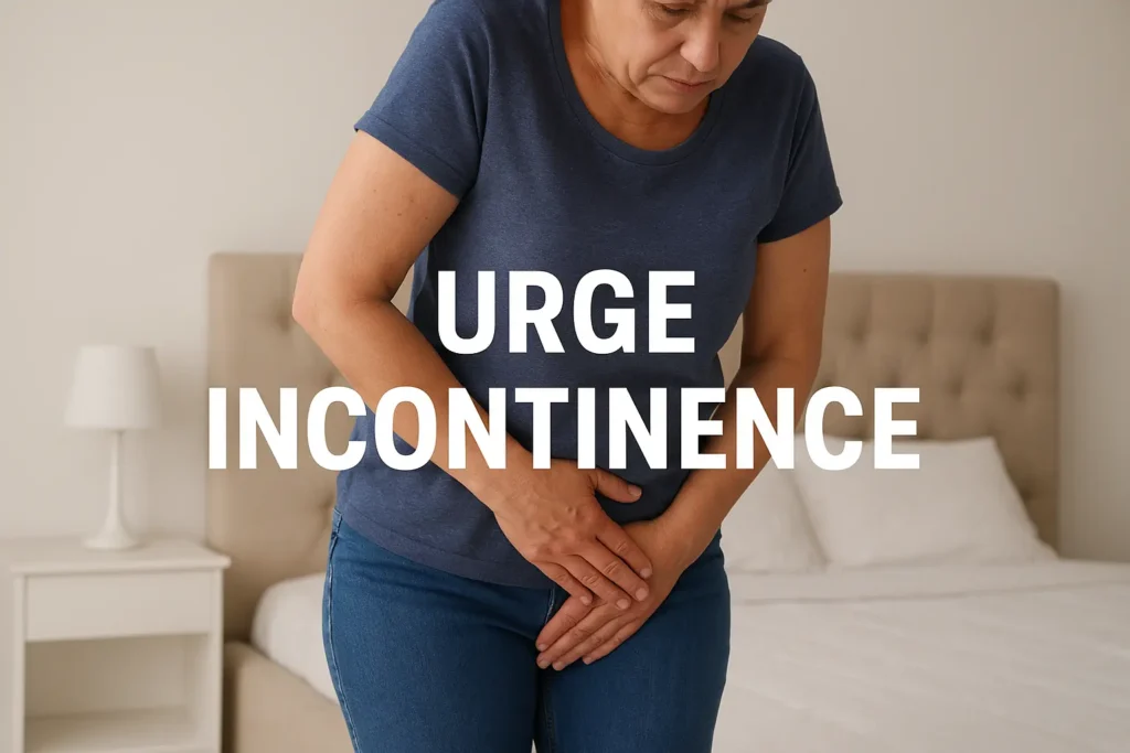 how to manage urge incontinence Cardiff symptoms